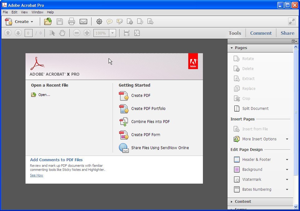 Adobe Acrobat X Pro Mac Trial Download